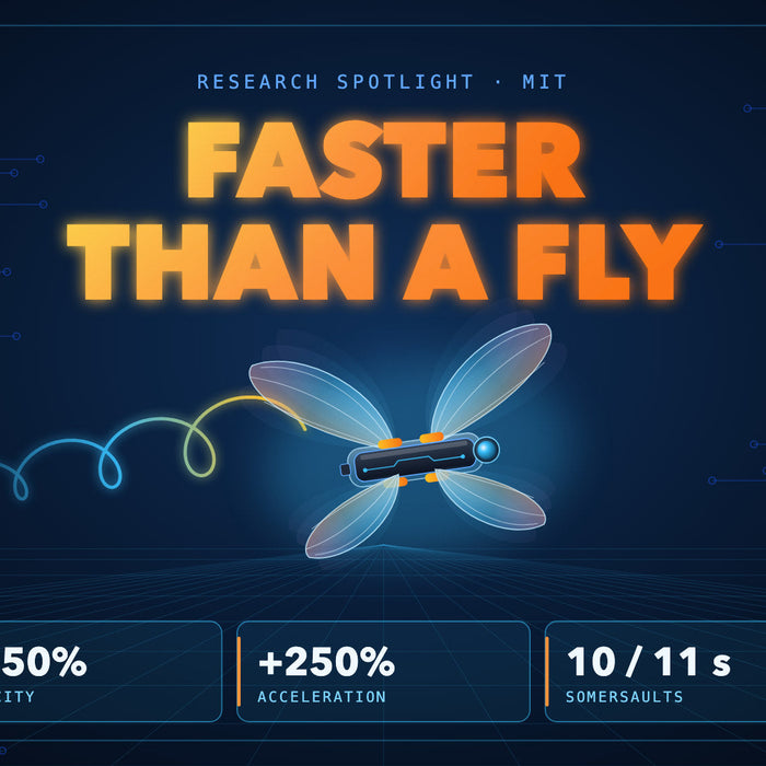 MIT Insect-Scale Flying Robot: AI Flight Control Leap