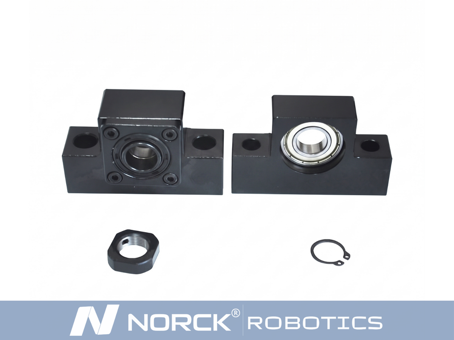 Compact Floating Ball Screw Support Unit