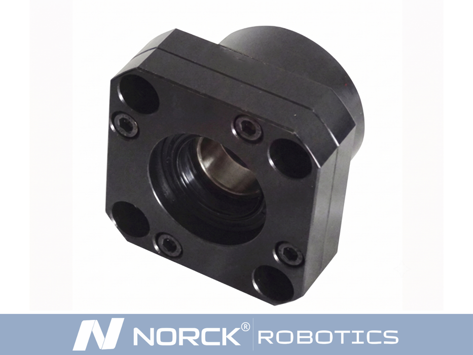 Flange-Mount Fixed Ball Screw Support Unit