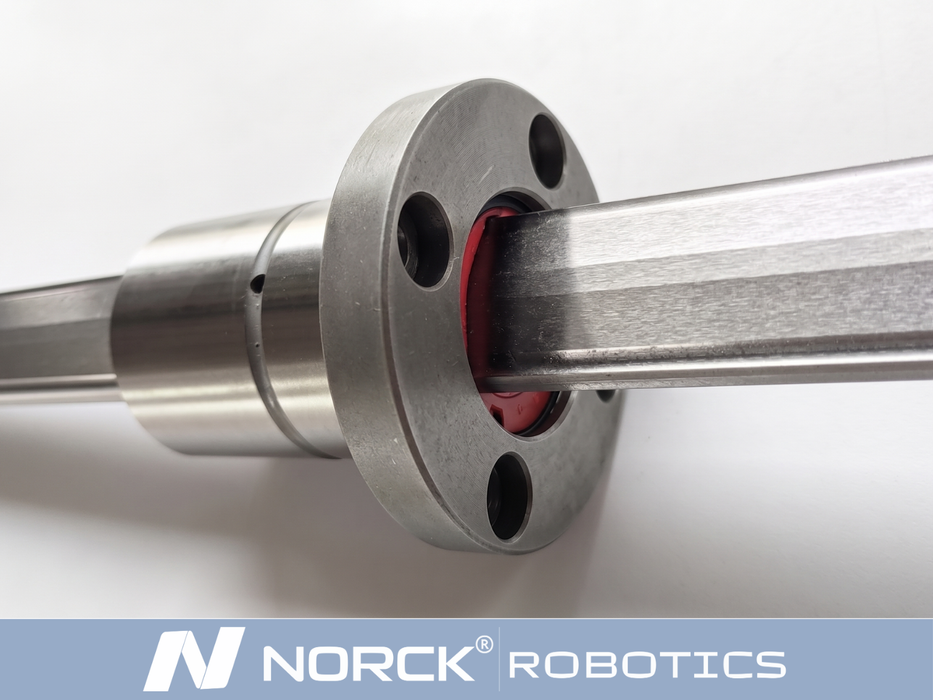 Flanged Ball Spline Bearing Assembly
