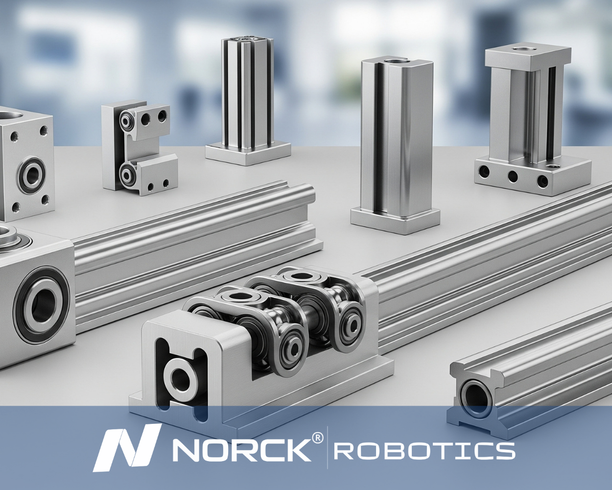 Linear Guide Rails for CNC Systems | Norck Robotics