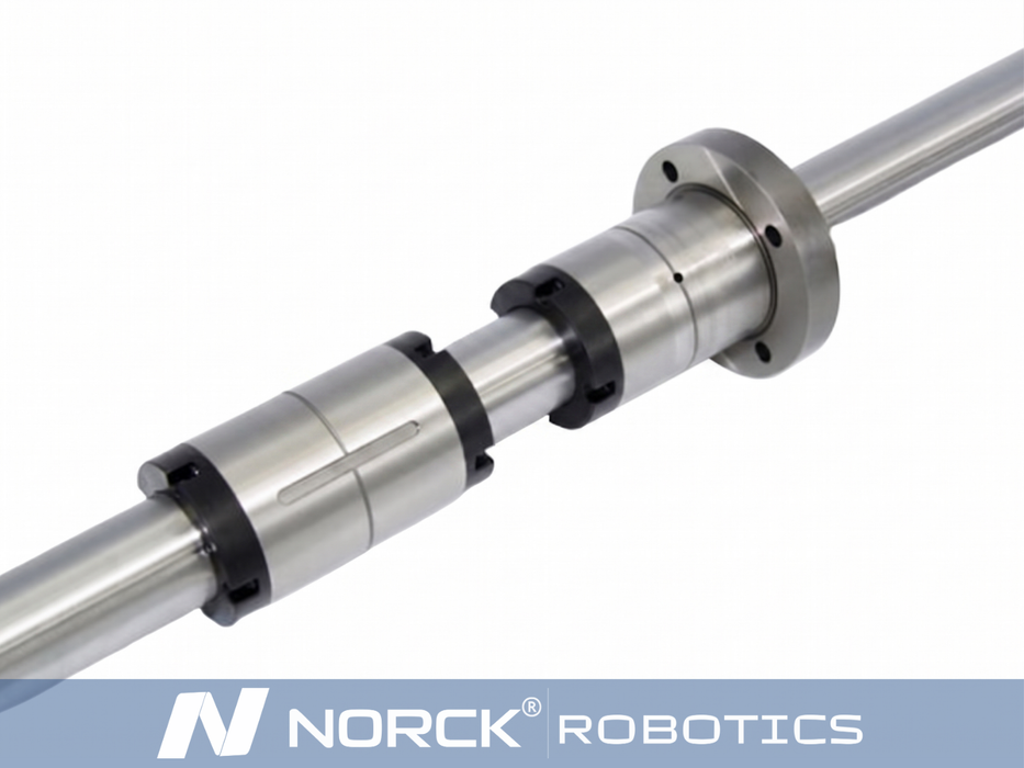Medium-Load Flanged Ball Spline Assembly